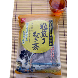 粒煎りむぎ茶